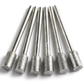 120 Grit 3mmx10mm Cylinder Diamond Grinding Bit for Dremel