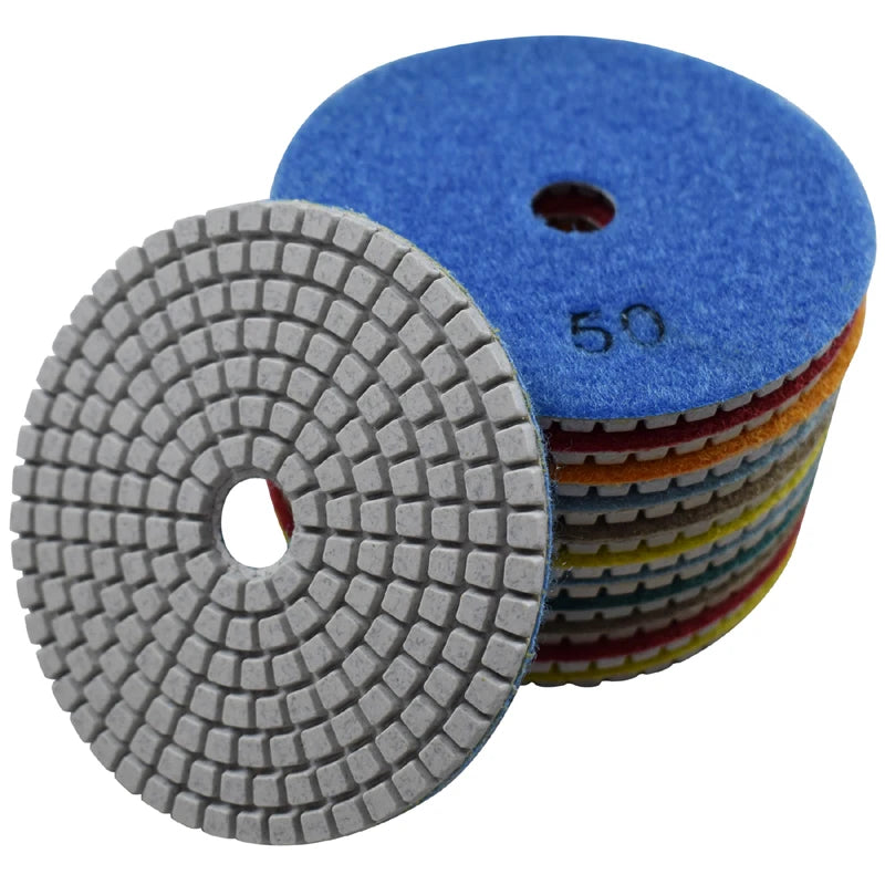 7 inch Diamond Polishing Pads