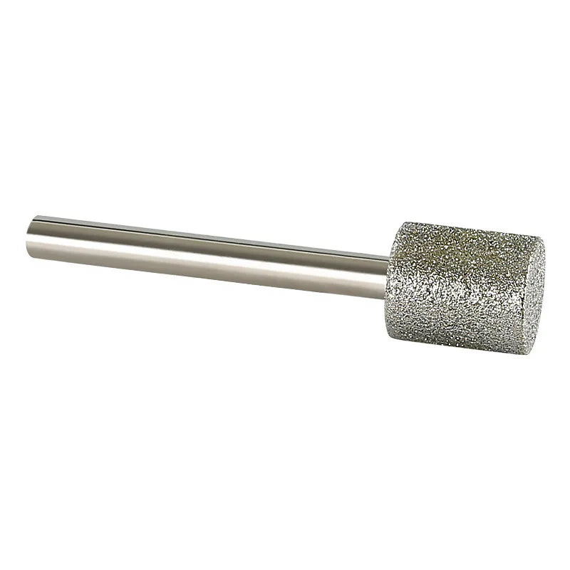 70 Grit 3mmx8mm Cylinder Diamond Grinding Bit for Dremel